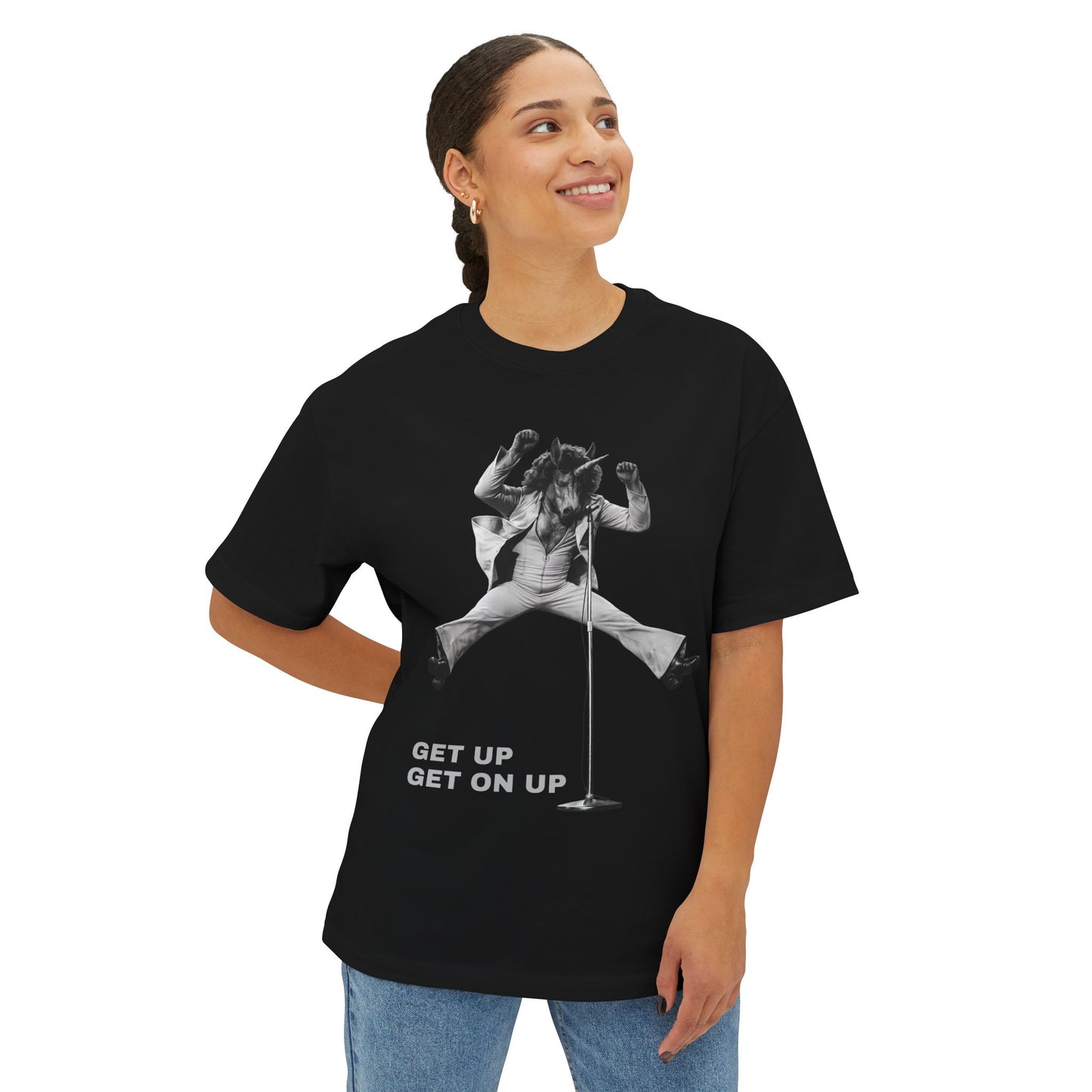 Oversized Tee — GET ON UP