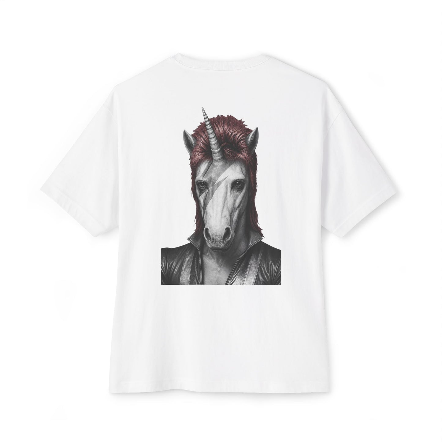 Oversized Tee — WE COULD BE HEROES (back print)