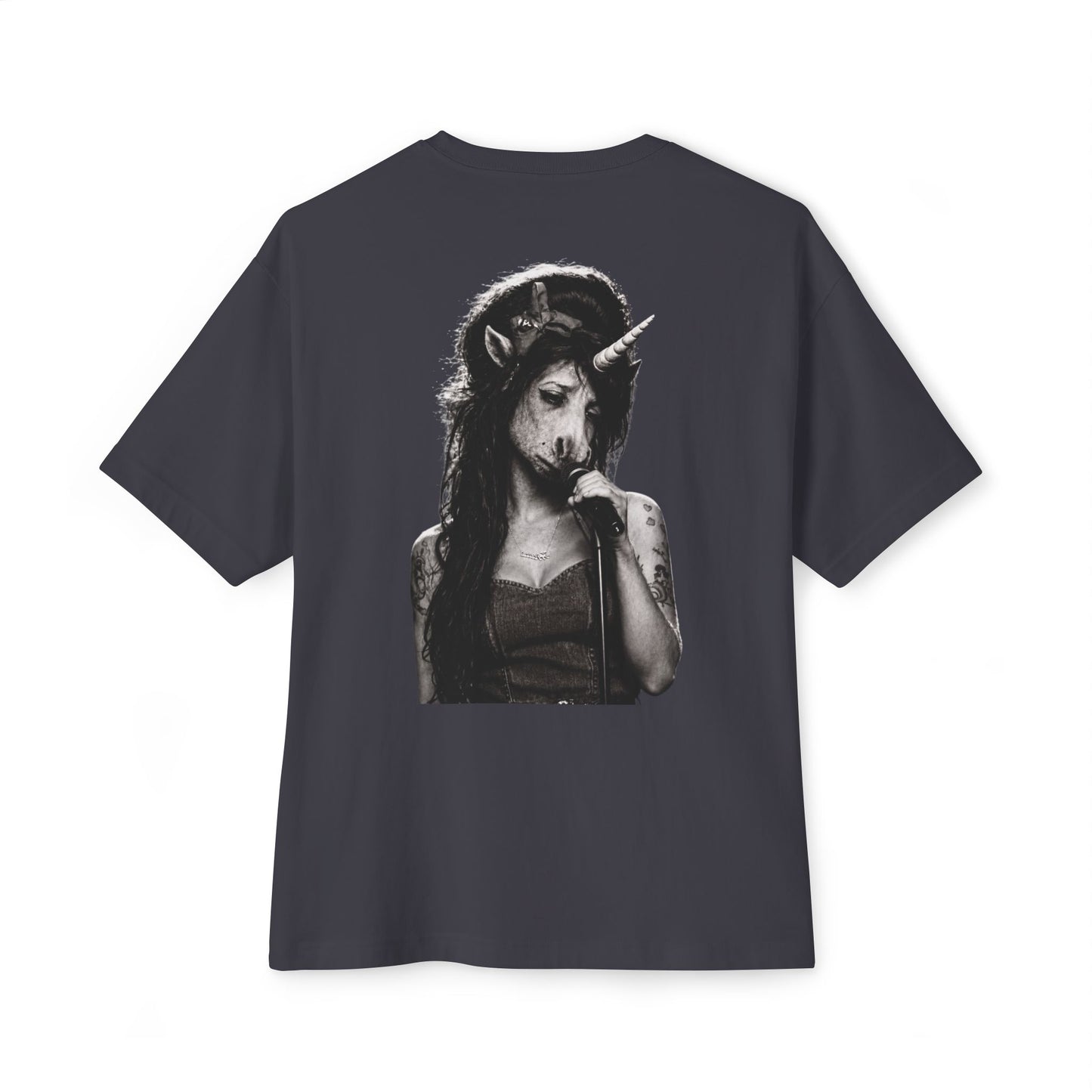 Oversized Tee — I SAID NO NO NO (back print)