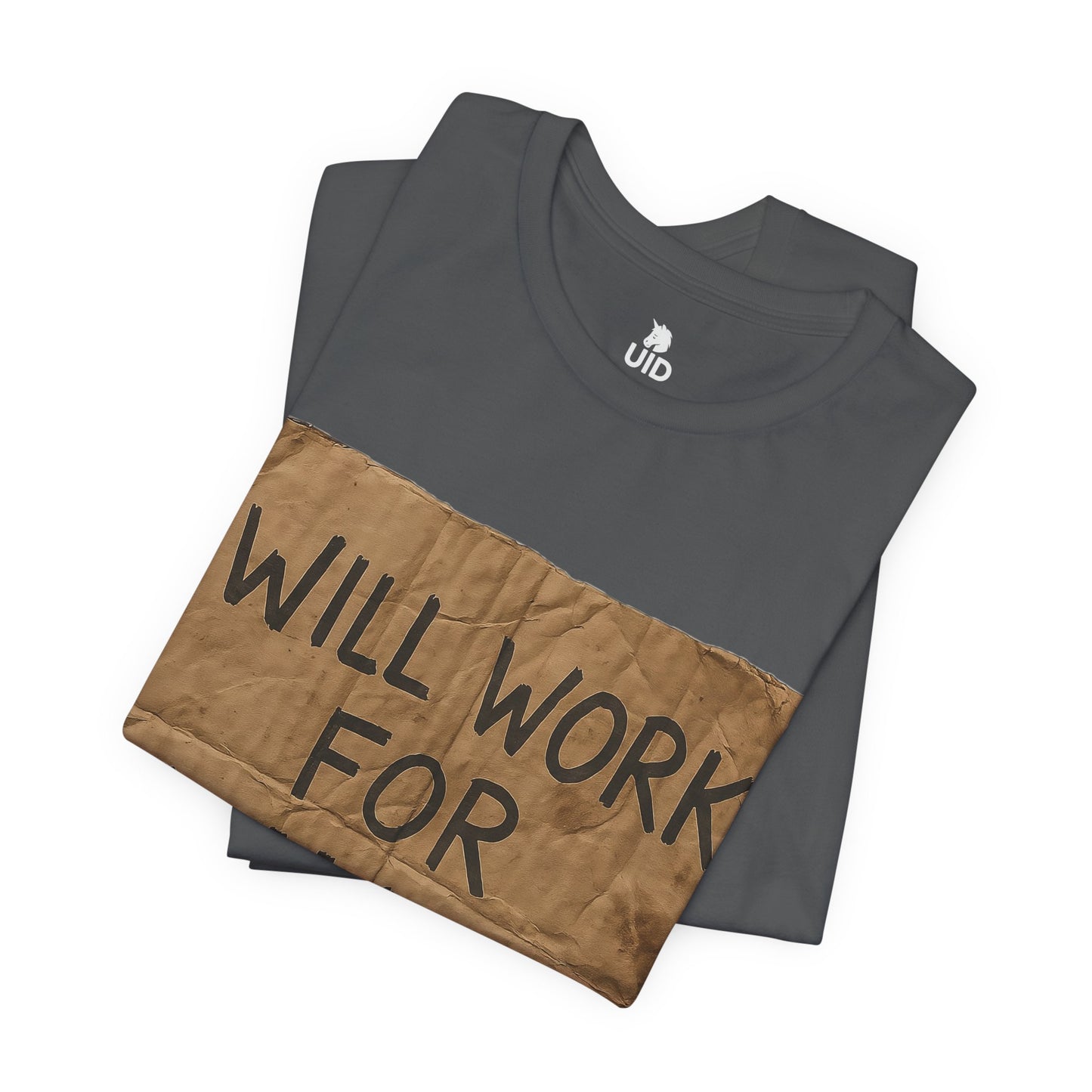 Classic Tee — ‚Will work for likes‘