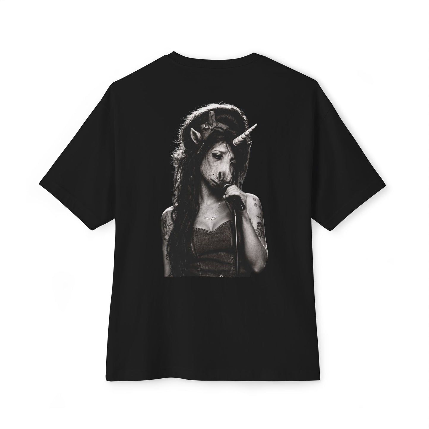 Oversized Tee — I SAID NO NO NO (back print)