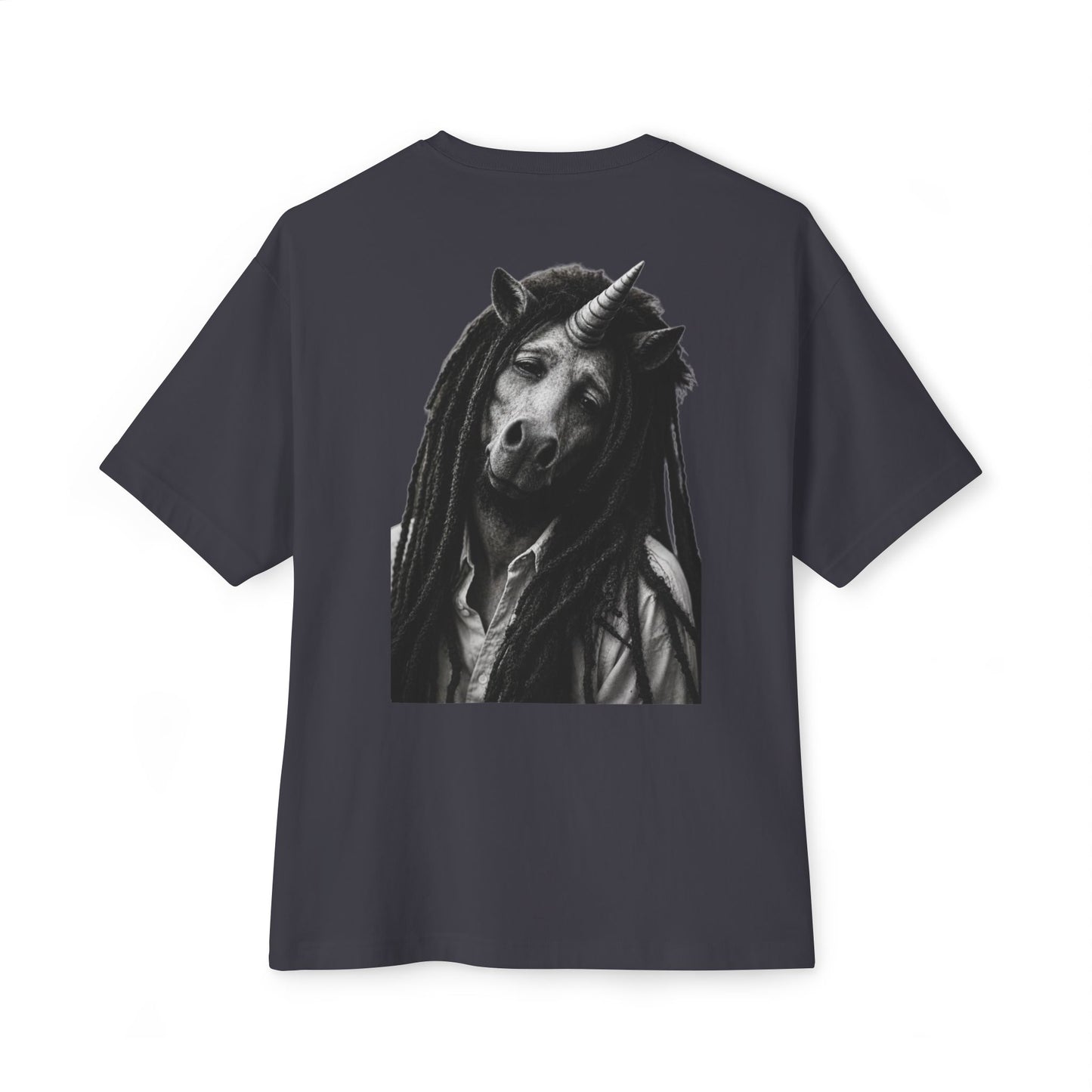 Oversized Tee — DON'T WORRY ABOUT A THING (back print)